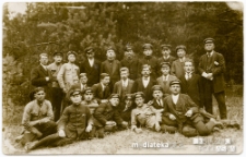 Pocztowcy z Rejonowego Urzędu Telekomunikacyjnego w Białymstoku, lata 30. XX w.