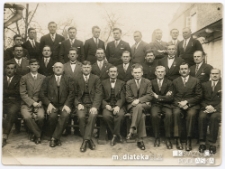 Pocztowcy z Rejonowego Urzędu Telekomunikacyjnego w Białymstoku, 1925-39 r.