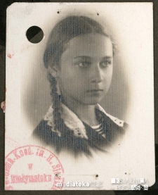Portret Tatiany Czerewacz, Białystok - lata 30. XX w.