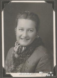 Portret kobiety, lata 30. 40. XX w.