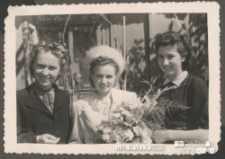 Ślub Ireny Romanowskiej, Bojary, Białystok - 1942-1943 r.