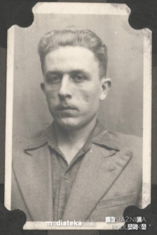 Zdjęcie legitymacyjne Donata Czerewacza, lata 40. XX w.
