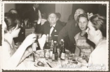 Bal sylwestrowy w komendzie chorągwi, Białystok - 1959-1960 r.