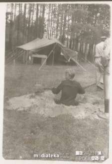 Obóz harcerski, Szeligi, 1958 r.
