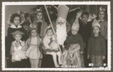 Zakładowa choinka dla dzieci pracowników, ok. 1950 r.