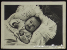 Portret niemowlęcy Małgorzaty Jasińskiej, Giżycko, lata 50. XX w.