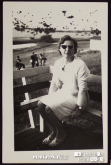 Tatiana Jasińska na wczasach, Ploski, lata 60. XX w.