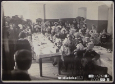 Choinka zakładowa Rejonowego Urzędu Telekomunikacyjnego, ul. Warszawska 10, Białystok - druga połowa lat 20. XX w.