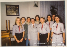 Kominek z druhną "Babcią" Heleną Wojno, Białystok, 27.11.1997