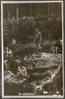Obóz szkoleniowy instruktorów harcerstwa w Karkonoszach, 1959 r.