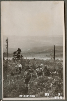 Obóz szkoleniowy instruktorów harcerstwa w Karkonoszach, 1959 r.