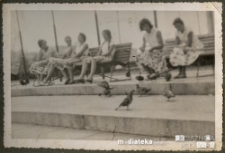 Wycieczka harcerek do Warszawy, 1958 r.