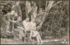 Obóz harcerski w Olecku, początek lat 60. XX w.