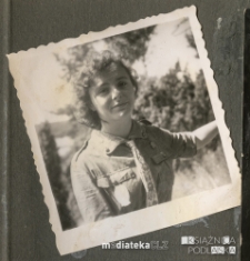 Portret harcerki, województwo szczecińskie, 1960 r.