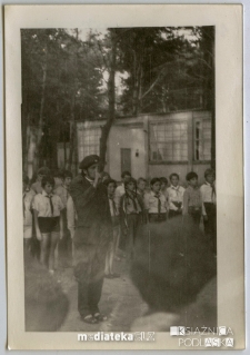 Uroczysty apel, Węgry, Balaton, 1974 r.