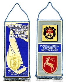 Proporczyk Białostockiego Okręgowego Związku Żeglarskiego