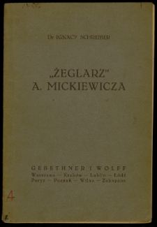 "Żeglarz" A.Mickiewicza