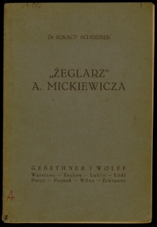 "Żeglarz" A.Mickiewicza