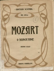 6 Sonatine : per Pianoforte