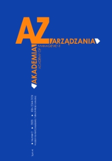 Akademia Zarządzania. Vol. 4, iss. 2