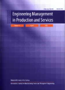 Engineering Management in Production and Services. Vol. 12, iss. 4