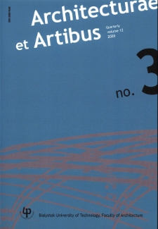 Architecturae et Artibus. Vol. 12, no. 3