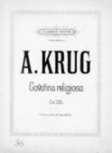 Cavatina religiosa. Wiolonczela, fortepian Op. 125.