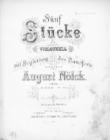 Prélude. Wiolonczela, fortepian Op. 15. Nr 1.