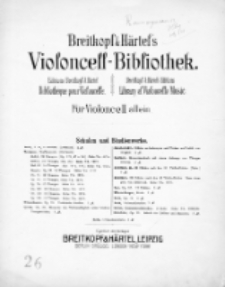 Etüden zu Lohengrin und Tristan und Isolde von Wagner : für Violoncell alleine. Heft 2