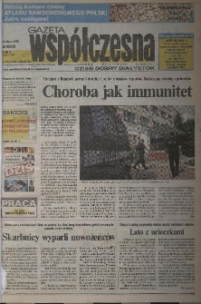 Gazeta Wsp&oacute;łczesna 2002, nr 136