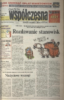 Gazeta Wsp&oacute;łczesna 2002, nr 162