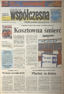 Gazeta Wsp&oacute;łczesna 2002, nr 19
