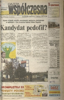 Gazeta Wsp&oacute;łczesna 2002, nr 204