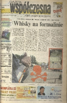 Gazeta Wsp&oacute;łczesna 2002, nr 206