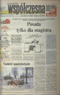 Gazeta Wsp&oacute;łczesna 2002, nr 245
