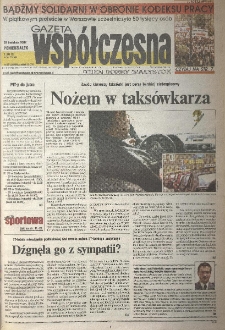 Gazeta Wsp&oacute;łczesna 2002, nr 83