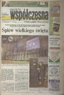 Gazeta Wsp&oacute;łczesna 2003, nr 101