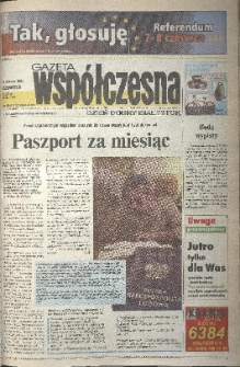 Gazeta Wsp&oacute;łczesna 2003, nr 109