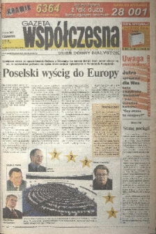 Gazeta Wsp&oacute;łczesna 2003, nr 128