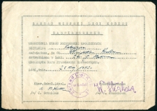 Zaświadczenie ukończenia kursu przodownic społecznych