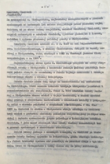 Życiorys Konstantego Kosińskiego nauczyciela matematyki w białostockich szkołach średnich, dyrektora gimnazjum i liceum, redaktora i wydawcy pierwszej polskiej gazety w Białymstoku w 1912 r.