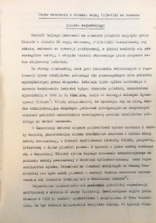 Tajne nauczanie w okresie wojny 1939-1944 na terenie powiatu sejneńskiego