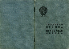 Książeczka pracy Zofii Frankiewicz