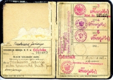 Legitymacja Jadwigi Frankiewicz