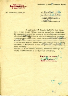 Pismo do Sabiny Grundl w sprawie ekwiwalentu pieniężnego dla nauczycieli