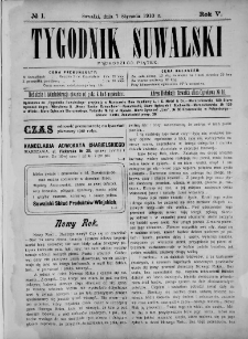 Tygodnik Suwalski 1910 nr 10