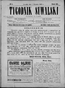 Tygodnik Suwalski 1908 nr 19