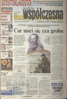 Gazeta Wsp&oacute;łczesna 2004, nr 59