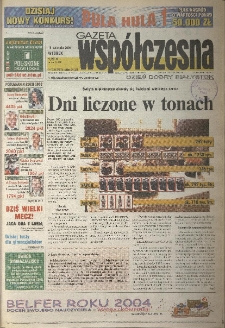 Gazeta Wsp&oacute;łczesna 2004, nr 72