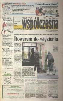 Gazeta Wsp&oacute;łczesna 2004, nr 121